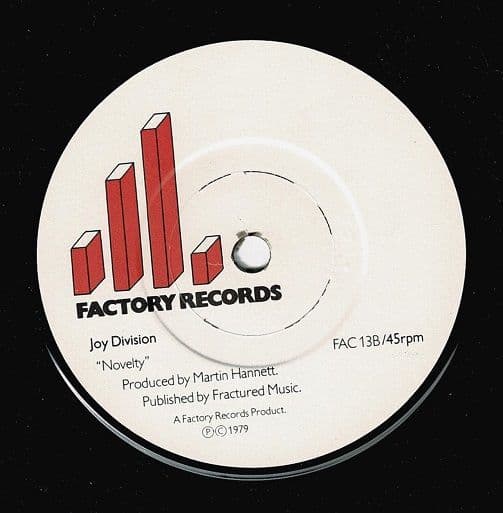 JOY DIVISION Transmission Vinyl Record 7 Inch Factory 1979